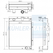 Wasserkhler passend fr Volvo