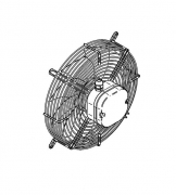 Ventilator passend fr ASA 230V Flgel 250