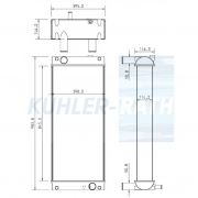 Wasserkhler passend fr Caterpillar