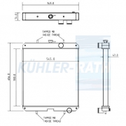 Wasserk�hler passend f�r Yanmar