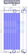 Ladeluftkhler passend fr O&K/Terex