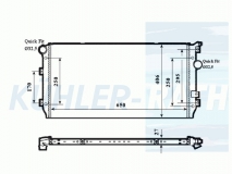 Wasserkhler passend fr VW