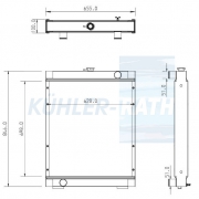 Wasserkhler passend fr Mitsubishi