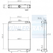 Wasserk�hler passend f�r Yanmar