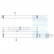 Khlelement passend fr Caterpillar