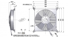 Ventilator passend fr Comex