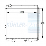 Wasserk�hler passend f�r Mitsubishi