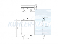 Wasserkhler passend fr Himoinsa/Yanmar