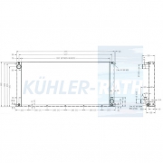Wasserk�hler passend f�r Caterpillar/Sandvik