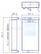 Wasserkhler passend fr Liebherr