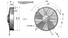 Ventilator passend fr Comex