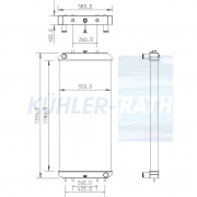 Wasserk�hler passend f�r Case